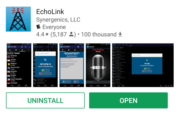 How to use echolink mobile